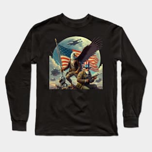 America,fug yea Long Sleeve T-Shirt